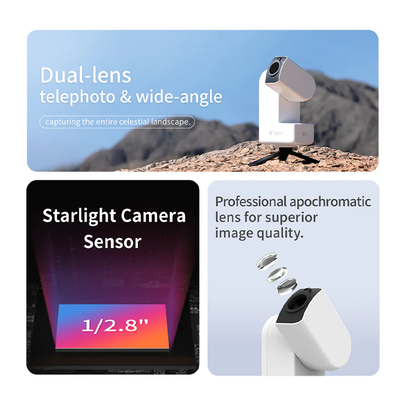 Seestar S30 All-in-One Smart Telescope/Camera Tiny and Mighty - Image 3