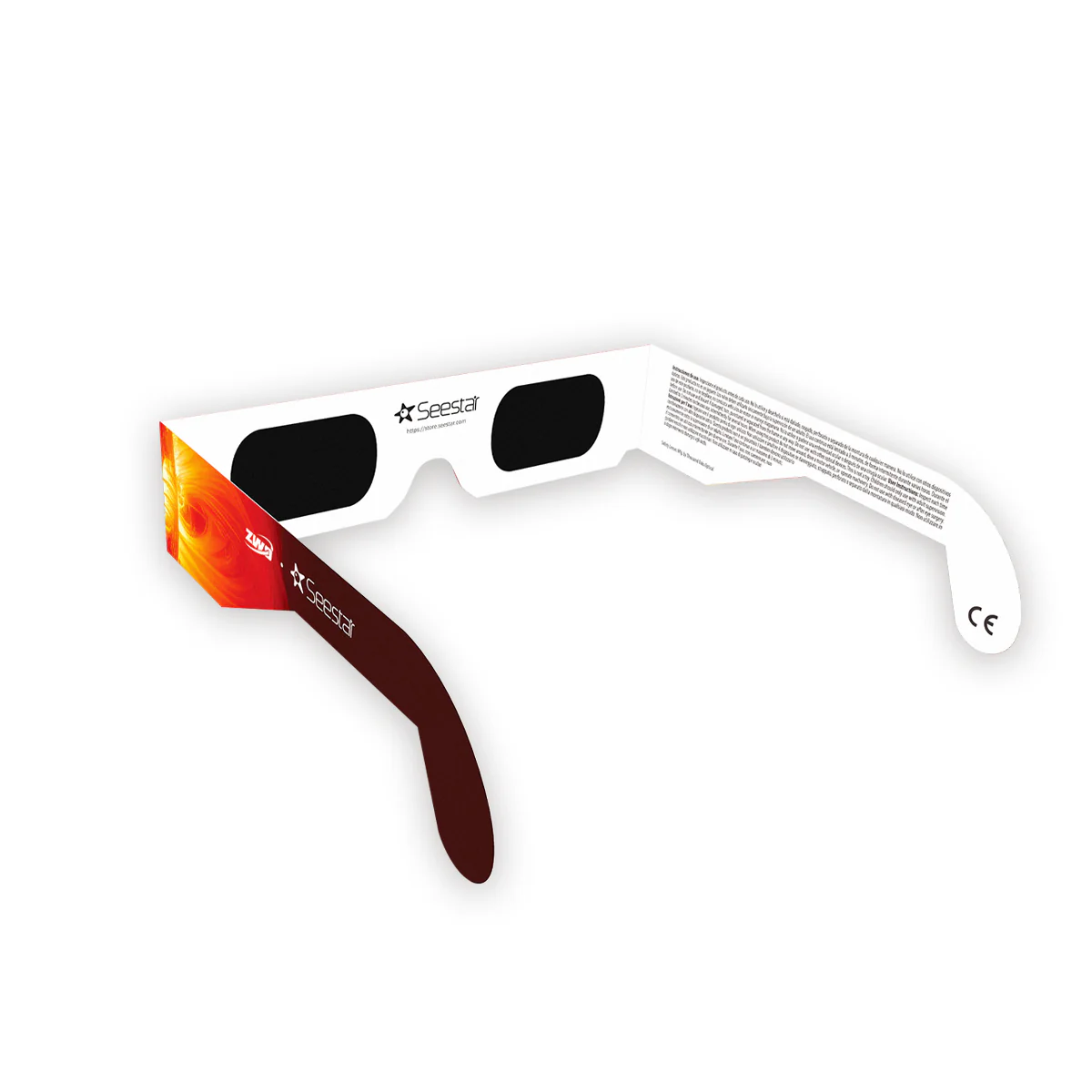 Seestar Solar Eclipse Glasses for 2026 Total Solar Eclipse | ISO 12312-2 & CE Certified - Image 4