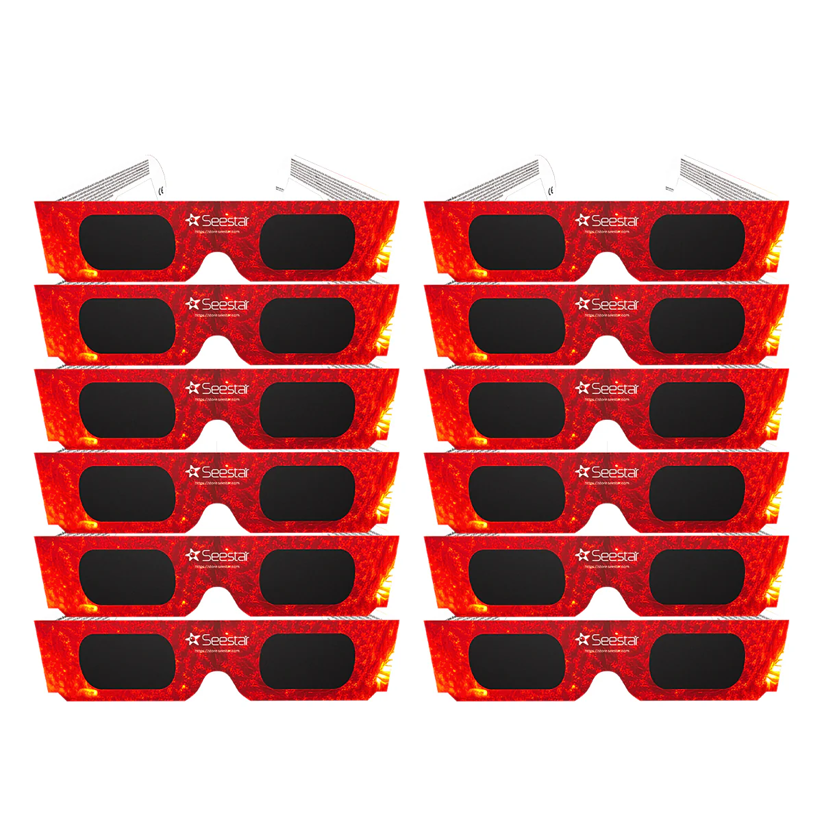 Seestar Solar Eclipse Glasses for 2026 Total Solar Eclipse | ISO 12312-2 & CE Certified - Image 6