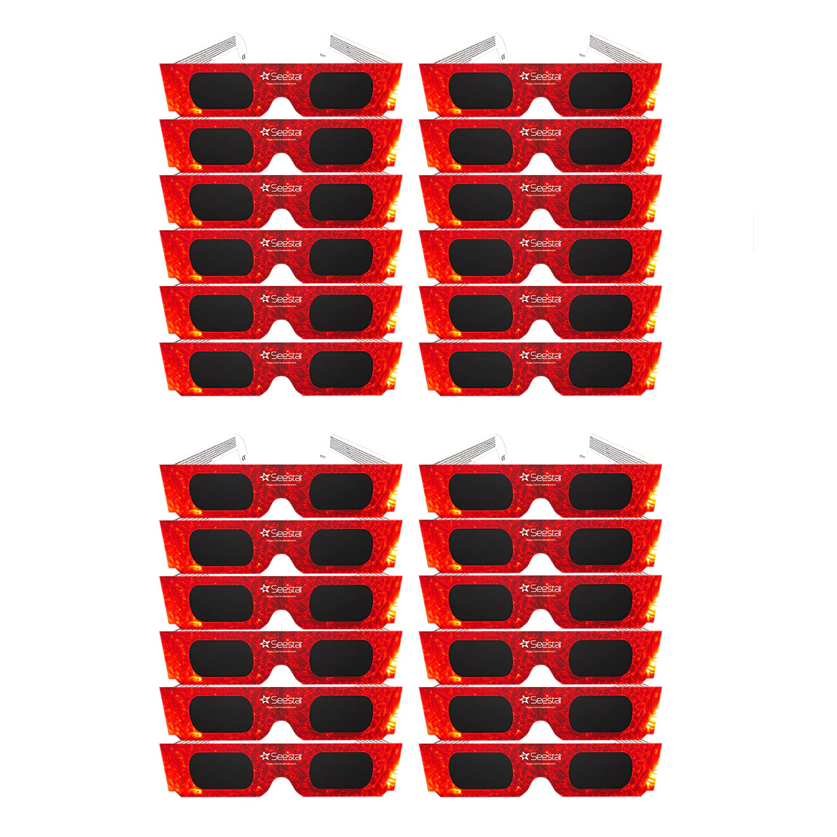 Seestar Solar Eclipse Glasses for 2026 Total Solar Eclipse | ISO 12312-2 & CE Certified - Image 8